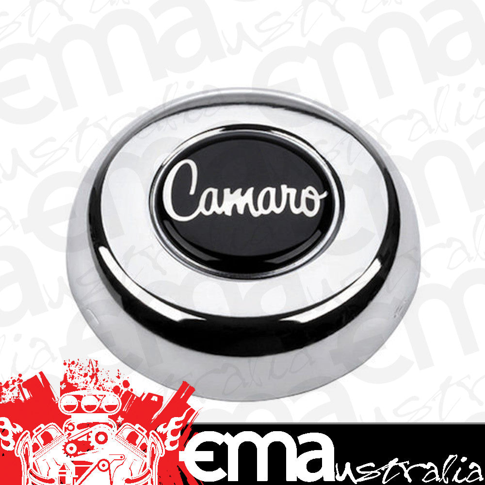 Grant GR5641 Chrome Camaro Horn Button for Classic/Challenger Steering Wheels