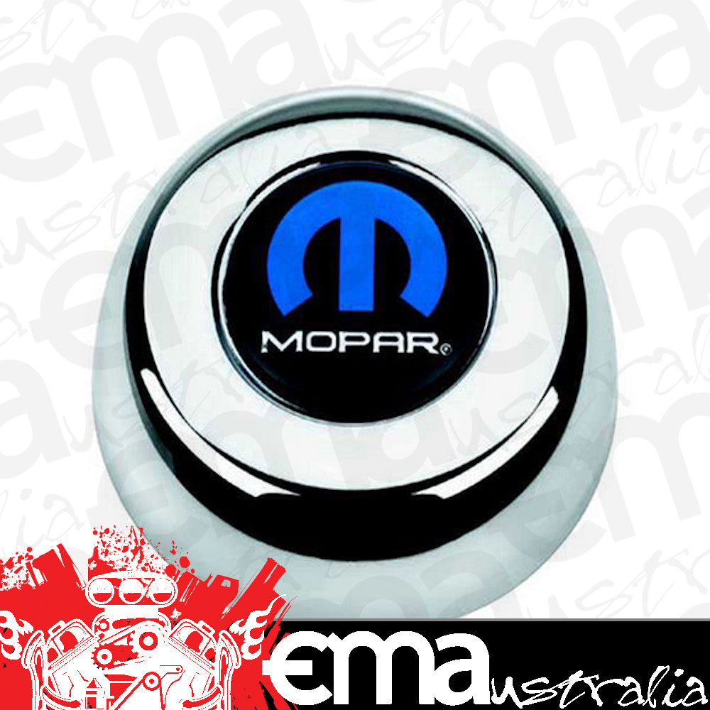 Grant GR5690 Chrome Mopar Horn Button for Classic & Challenger Steering Wheels