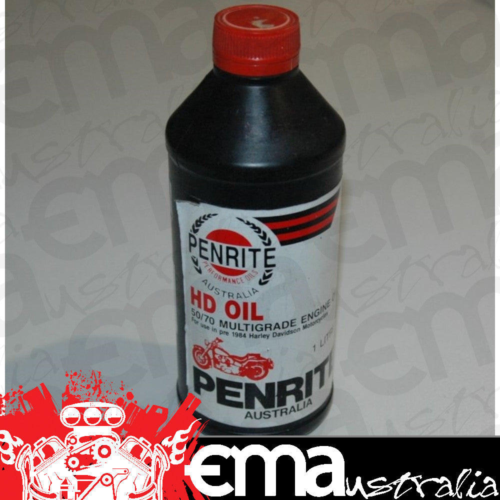 Penrite Oil Company HDOIL Penrite 50/70 Multigrade Engine Oil Pre 1984 Harley Davidson