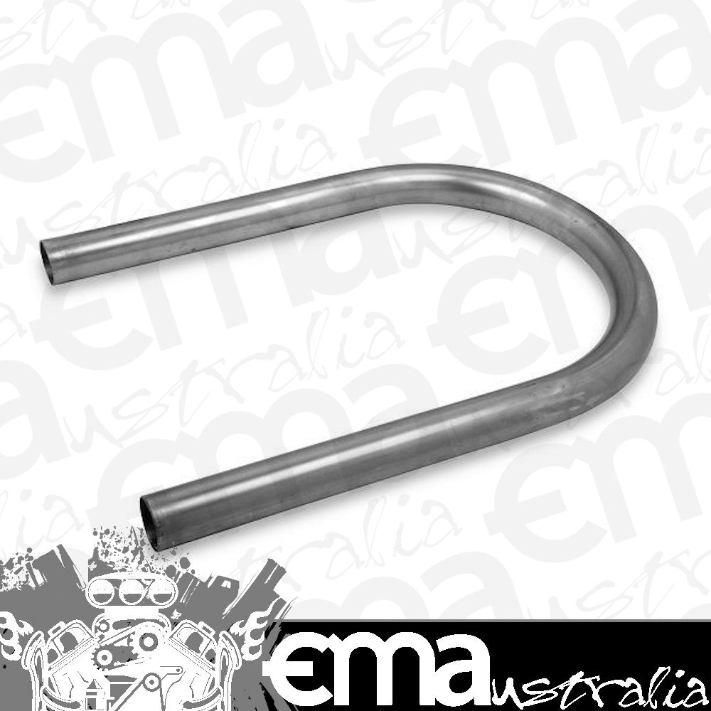 Hooker HK12200 Mandrel 180ø Bend 1-1/2" Dia Mild Steel Exhaust Tube 18 Gauge