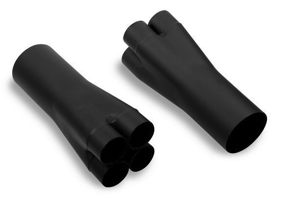 Hooker HK14762 4 Into 1 Header Pipe Collectors 2-1/8" Prim 4" Collector 1 Pair