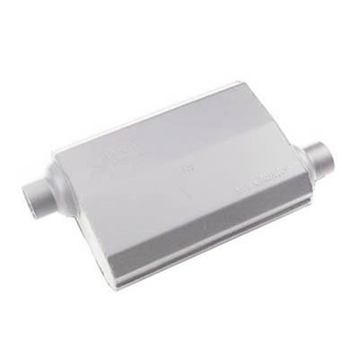 Hooker HK21503HKR Muffler Aero Chamber 2 1/4 In. Inlet/2 1/4 In. Outlet Steel Aluminized (each)