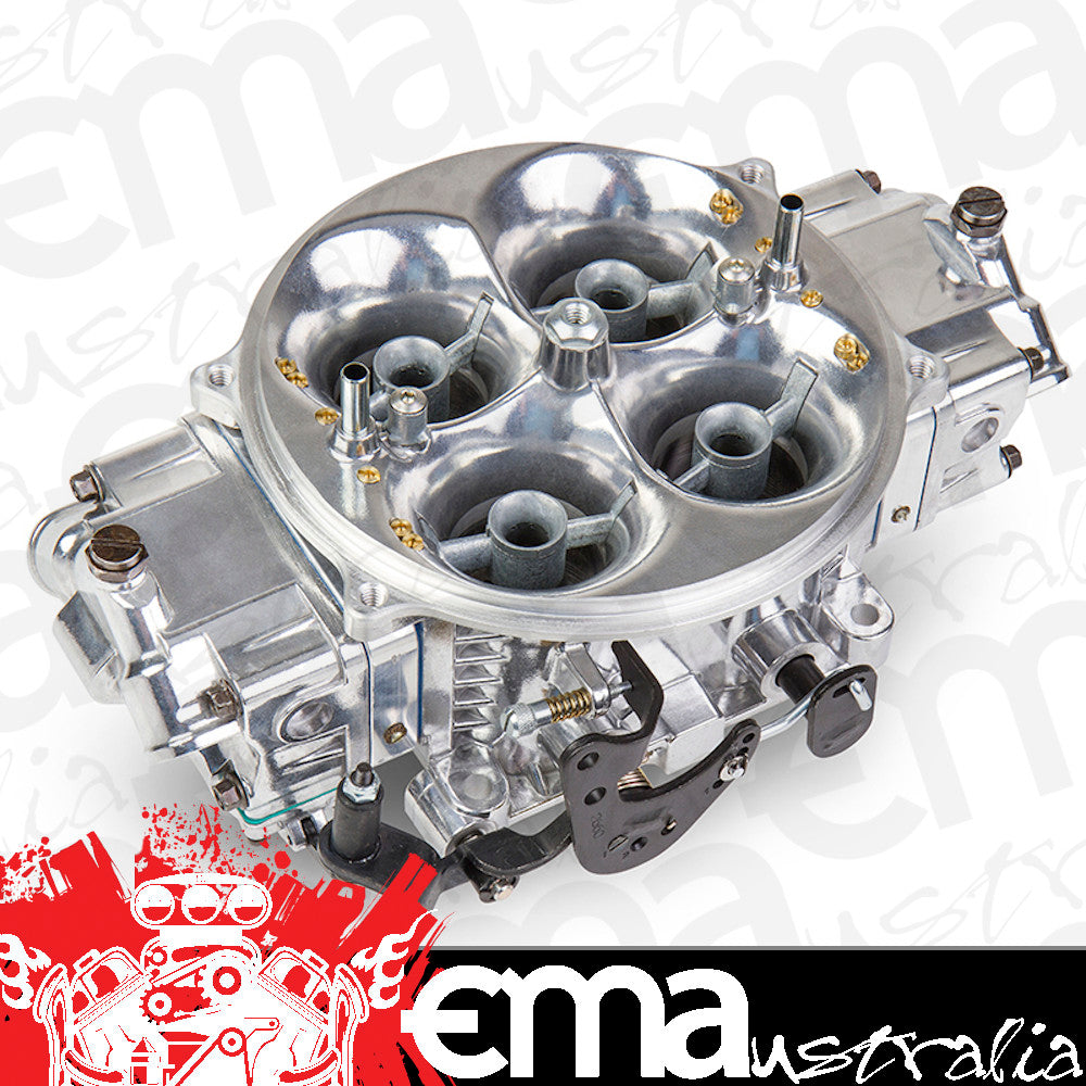 1050 CFM SP Dominator Four Barrel Race Carburettor (3 Cicuit metering, Shiny All Aluminium) (HO0-80689)