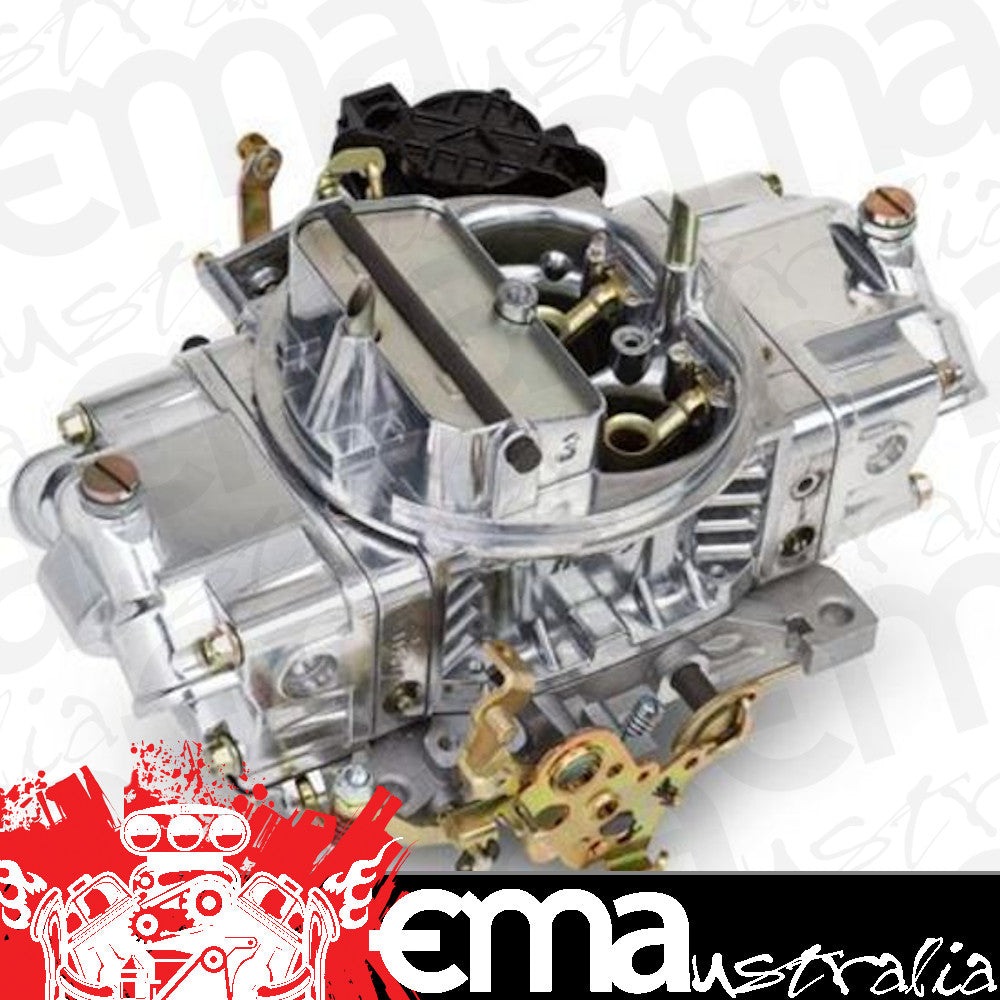 Carburettor Street Avenger 870 CFM Square Bore 4-Barrel Vacuum Manual Choke Dual Inlet Aluminium Each