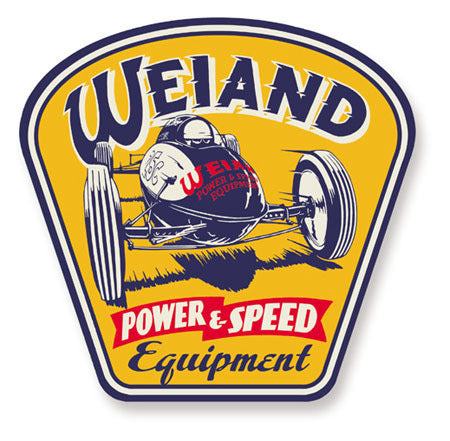 Weiand HO10004WND Power &Amp Speed Metal Sign