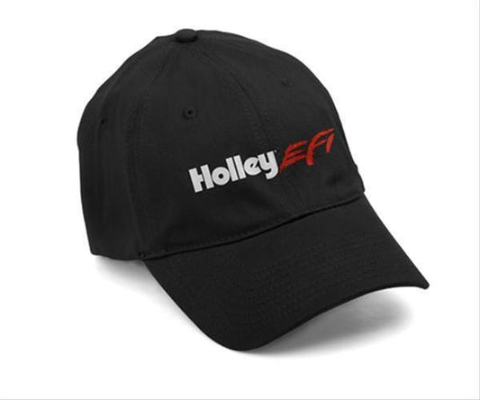 HOLLEY EFI BLACK COTTON BASEBALL CAP HO10020 SIZE LARGE/X-LARGE