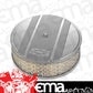 14' x 4' Air Cleaner Kit Holley GM Finned 'Bowtie' Polished Finish w/paper filter