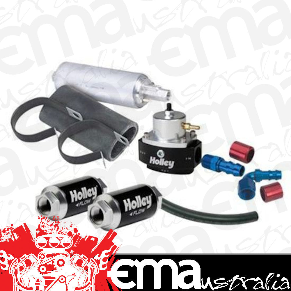 Fuel Pump System Plumbing Kit Terminator EFI Pump Regulator Two Filters Super Stock Hose Fittings Kit