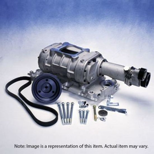 Supercharger System Roots 142 Series Satin Chevy Small Block Kit