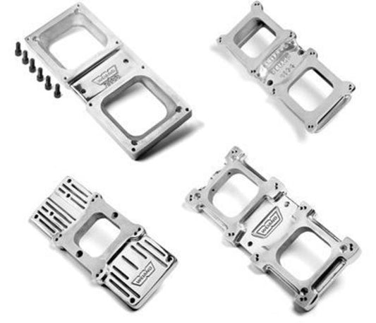 Manifold Top Plate Supercharger Aluminum Polished Dual Carburetor Weiand 256/6-71/8-71/12-71/14-71 Each