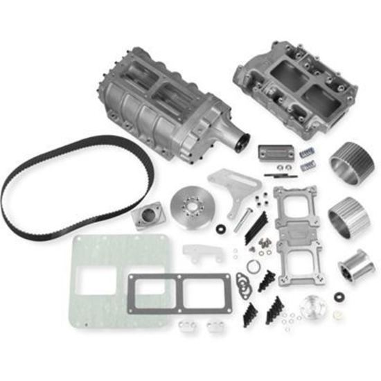 Supercharger System 6-71 Series Satin .500 in. Pitch Chrysler 392 Hemi Kit