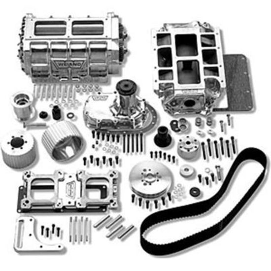 Supercharger System 6-71 Series Polished .500 in. Pitch Chrysler 392 Hemi Kit