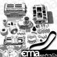 Supercharger System 6-71 Series Polished .500 in. Pitch Chrysler 392 Hemi Kit