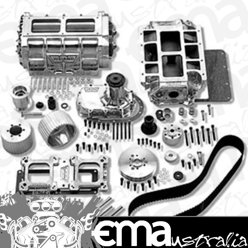 Supercharger System 6-71 Series Polished .500 in. Pitch Chrysler 392 Hemi Kit