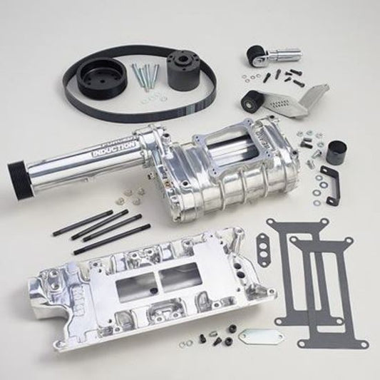 Supercharger System Roots 174 10-Rib Pulley Polished Ford 289-302 Kit