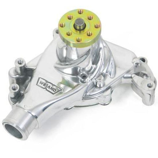 Water Pump Mechanical Action Plus Long High-Volume Aluminum Polished Chevy Small Block Each