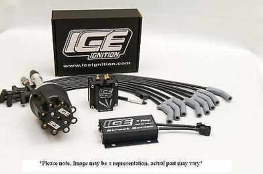 Ice Ignition ICE-IK0130 7 Amp Nitrous Control Kit Chev 283-400 Large Cap Bronze Gear