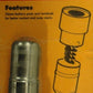 Plews Tools 70-043 Metal Battery Post & Terminal Brush - Nos