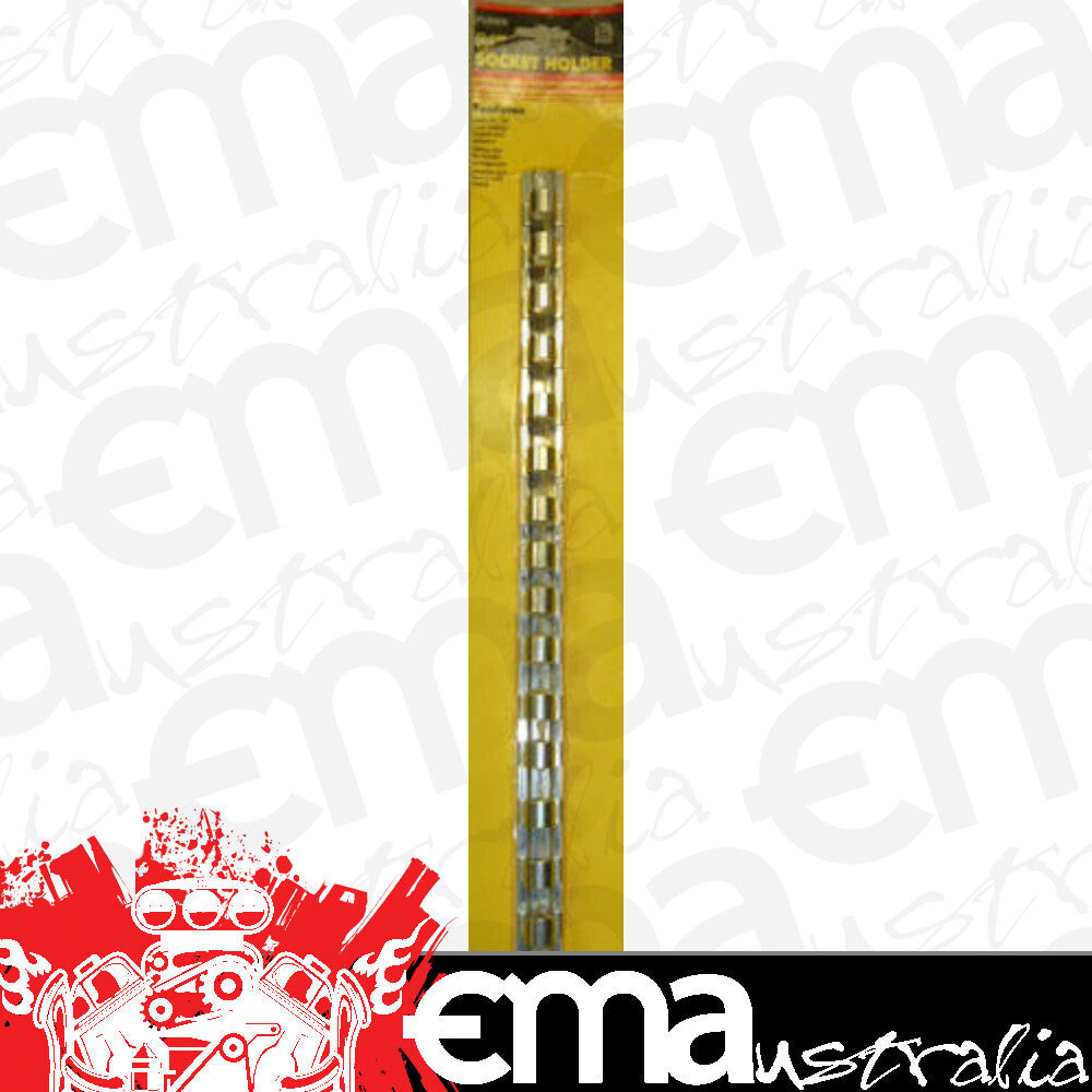 Plews Tools 72-449 Wall Mount Socket Holder suit 16 X 1/2" Drive Sockets Nos