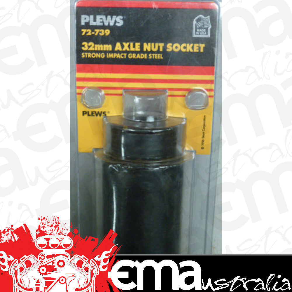 Plews Tools 72-739 Plews 32mm Fwd Axle Nut Socket - Nos