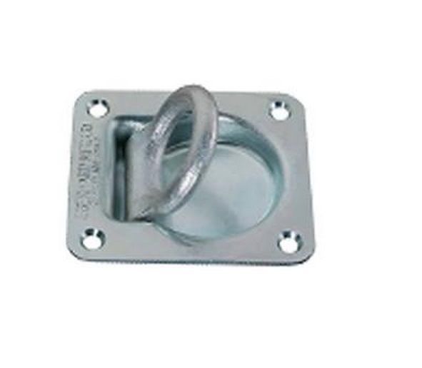 Jaz Products JAZCAR-000-03 Jaz Trailer Floor Anchor Recessed D-Ring 5000 Lb. Rated