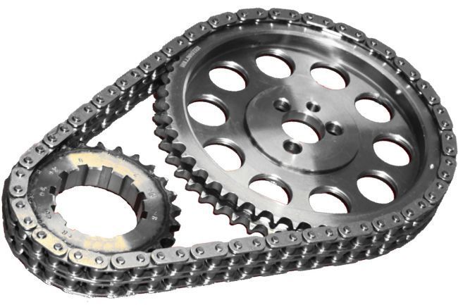 JP Performance JP5991TLB5 Timing Chain & Gear Set - Double Row Big Block Chev .005" Line Bore w/ Torrington Bearing