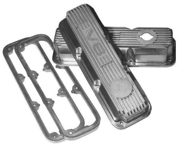 KC KC169P Tall Alloy Valve Covers Polished suit Holden Vp-Vy V6 Inc. Ecotec