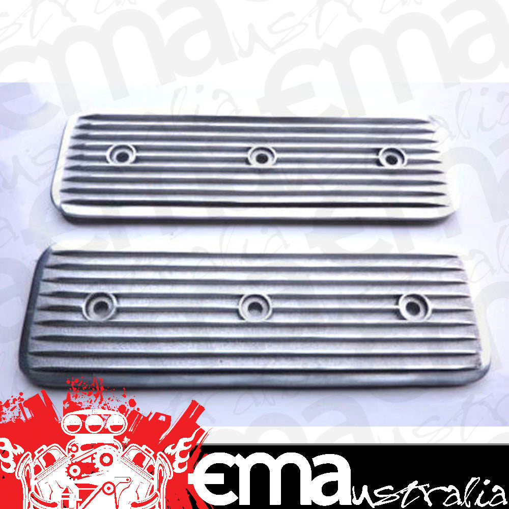 KC KC171P Finned Alloy Side Plates Ploished suit Holden 6Cyl Eh - Vk