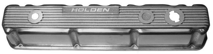 KC KC210P Alloy Valve Cover Polished w/ Filler & Pcv suit Holden 6Cyl 1964-85