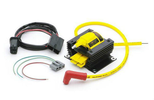 ACCEL IGNITION COIL E-CORE SUPER COIL AC140009 BLACK/YELLOW 40000 VOLTS