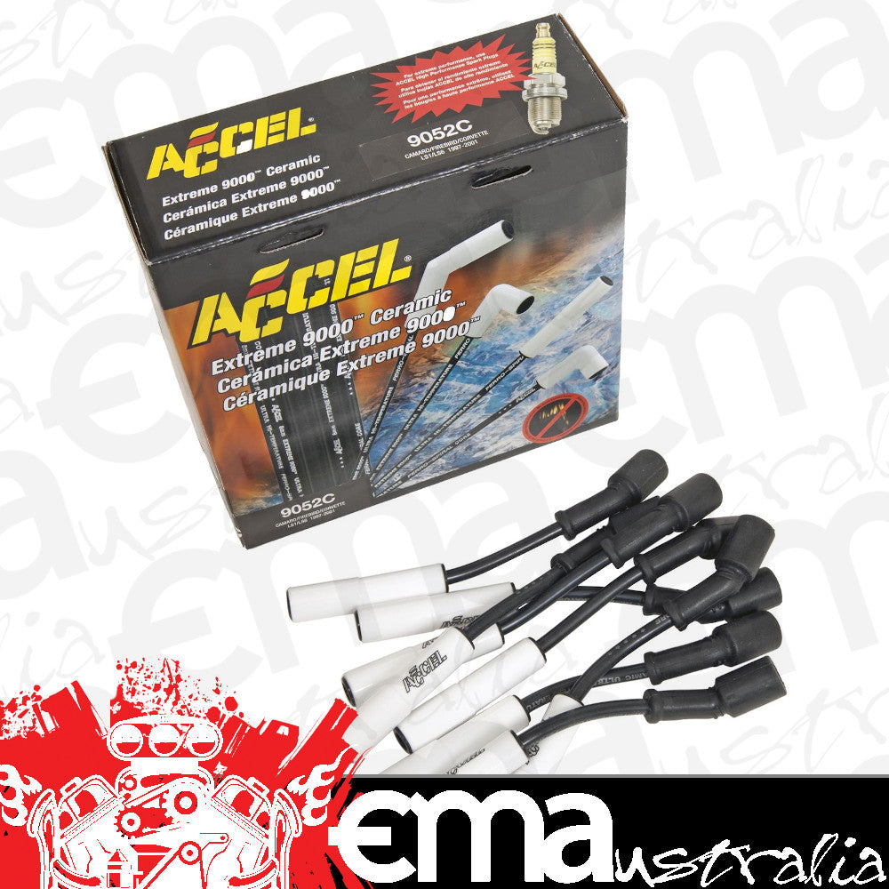 ACCEL ACC-9052C Chev Holden LS1 5.7L Pro Fit Ceramic Spark Plug Wire Set