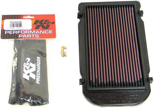 K&N Filters KNYA-3502-T Replacement Motorcycle Air Filter Suit 1987-2006 Yamaha Yfz350 Banshee