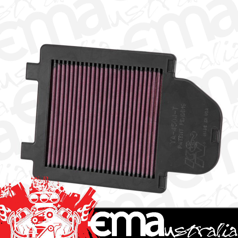 K&N Filters KNYA-4504-T Replacement Motorcycle Air Filter Suit 2004-2013 Yamaha Yfz450