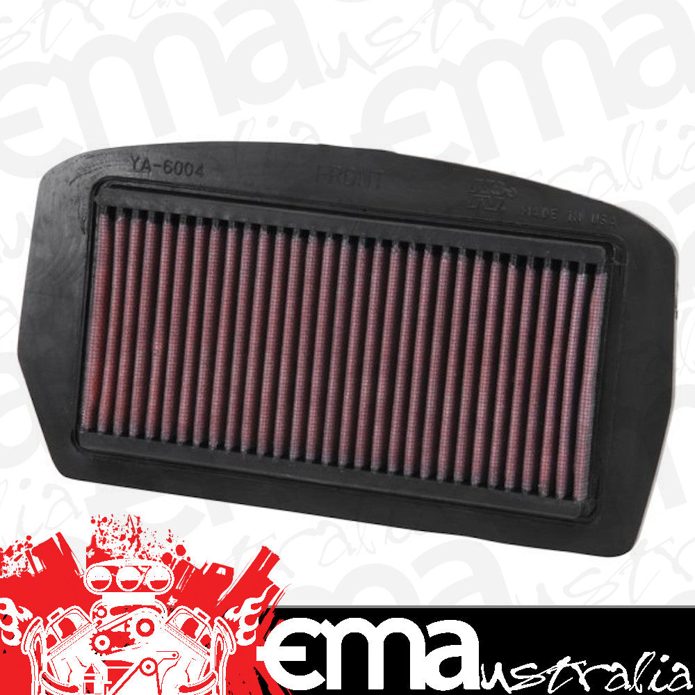 K&N Filters KNYA-6004 Replacement Motorcycle Air Filter Suit 2004-2009 Yamaha Fz6 Fz6 Fazer