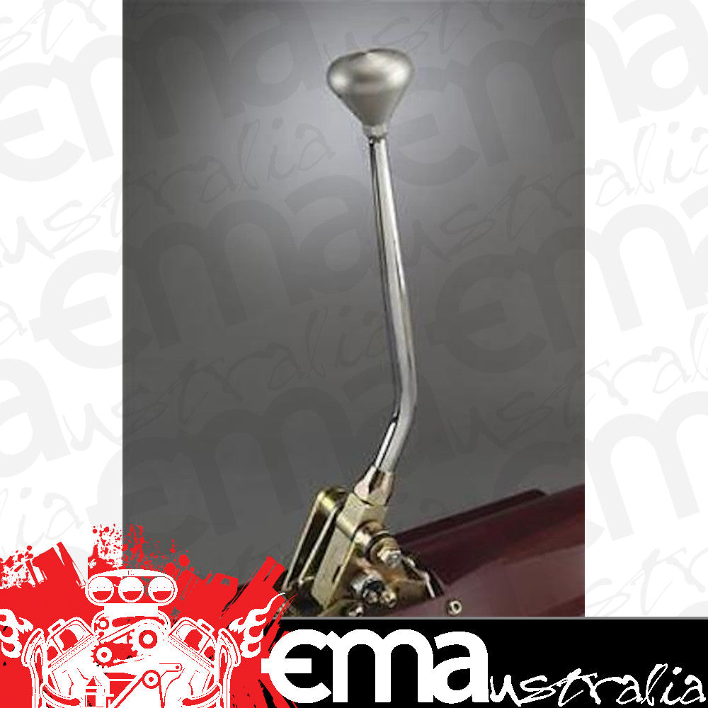 Lokar LK-FMS-6350BM  16" Floor Mount Shifter For Gm Th350 Trans Billet Alloy Knob
