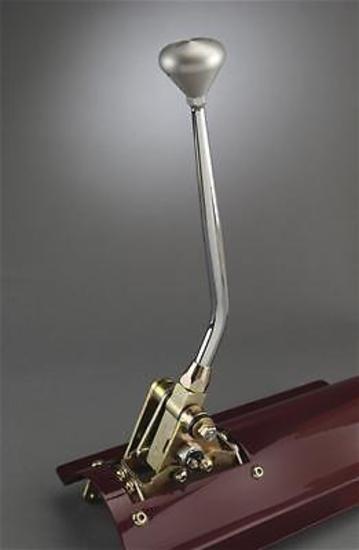 Lokar LK-FMS64L80EM  8" Floor Mount Shifter  For Gm 4L80E Trans Billet Alloy Knob